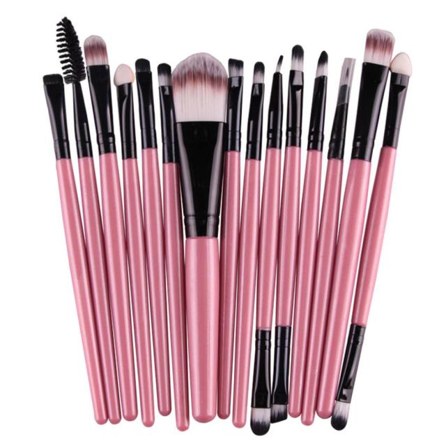 MAANGE Professional 6/15/18Pcs Cosmetic Makeup Brush Foundation Eyeshadow Lip Make Up Eye Brushes Set Kit Pinceaux Maquillage