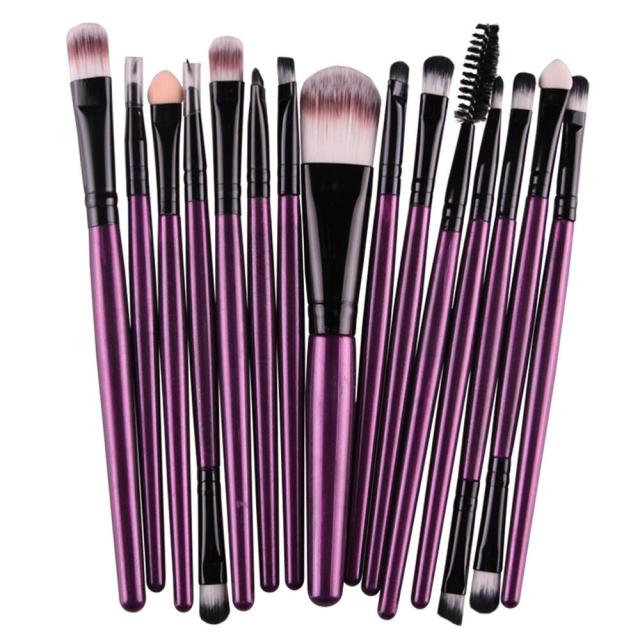 MAANGE Professional 6/15/18Pcs Cosmetic Makeup Brush Foundation Eyeshadow Lip Make Up Eye Brushes Set Kit Pinceaux Maquillage