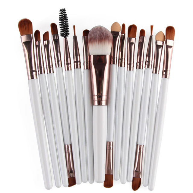 MAANGE Professional 6/15/18Pcs Cosmetic Makeup Brush Foundation Eyeshadow Lip Make Up Eye Brushes Set Kit Pinceaux Maquillage