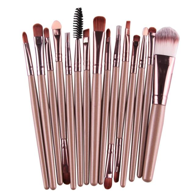 MAANGE Professional 6/15/18Pcs Cosmetic Makeup Brush Foundation Eyeshadow Lip Make Up Eye Brushes Set Kit Pinceaux Maquillage