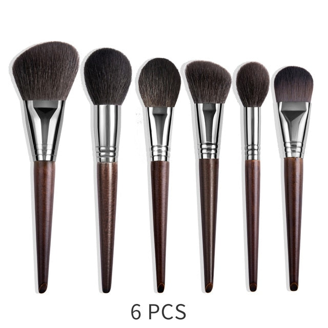 OVW Natural Makeup Brushes Set Eyeshadow Make Up Brush Goat Hair Kit for Makeup nabor kistey Blending  pinceaux maquillage