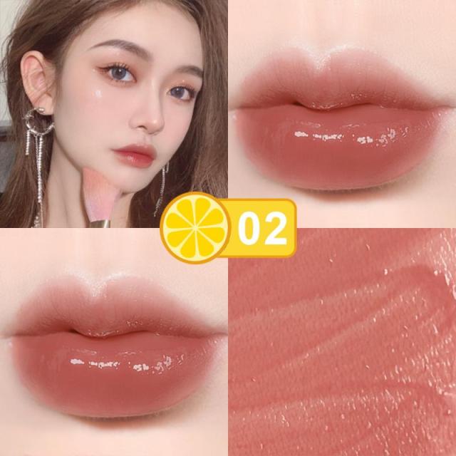 1 Pcs Velvet Shimmer Lip Glaze Smooth Waterproof Sweatproof Lip Gloss Belleza Batom Lips Makeup Cosmetics Maquillage TSLM1