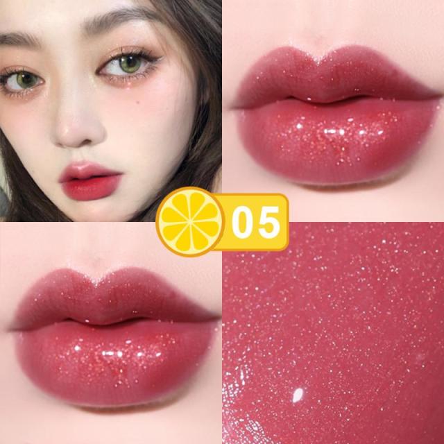 1 Pcs Velvet Shimmer Lip Glaze Smooth Waterproof Sweatproof Lip Gloss Belleza Batom Lips Makeup Cosmetics Maquillage TSLM1