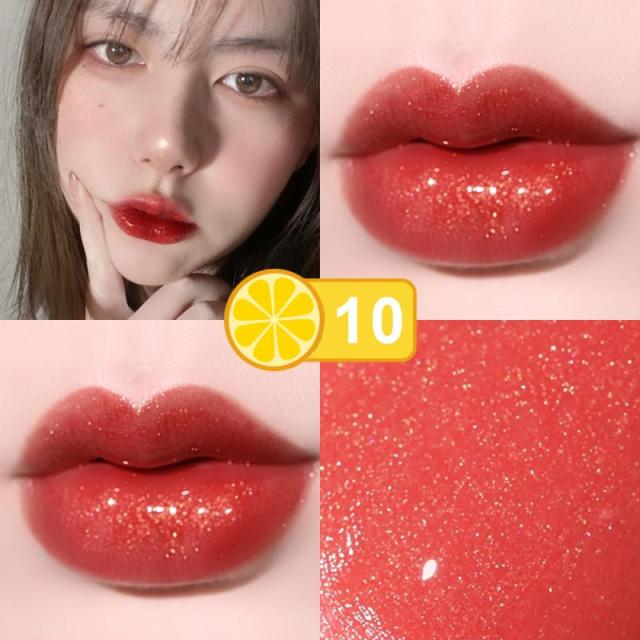 1 Pcs Velvet Shimmer Lip Glaze Smooth Waterproof Sweatproof Lip Gloss Belleza Batom Lips Makeup Cosmetics Maquillage TSLM1