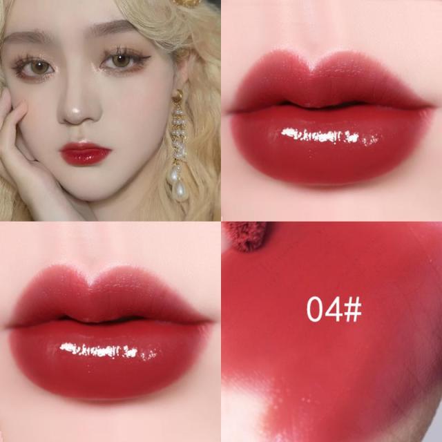 1 Pcs Velvet Shimmer Lip Glaze Smooth Waterproof Sweatproof Lip Gloss Belleza Batom Lips Makeup Cosmetics Maquillage TSLM1