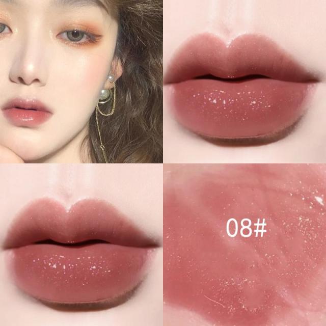 1 Pcs Velvet Shimmer Lip Glaze Smooth Waterproof Sweatproof Lip Gloss Belleza Batom Lips Makeup Cosmetics Maquillage TSLM1