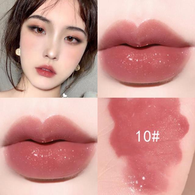 1 Pcs Velvet Shimmer Lip Glaze Smooth Waterproof Sweatproof Lip Gloss Belleza Batom Lips Makeup Cosmetics Maquillage TSLM1