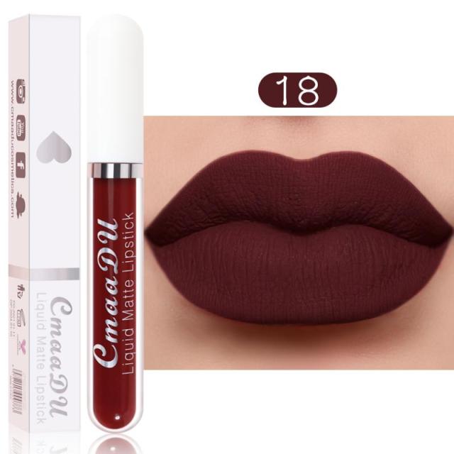 New Arrivals Lipstick Matte Velvet Lip Gloss 36 Colors Long-Lasting Waterproof Lip Tint Women Sexy Maquillage Cosmetics TSLM1