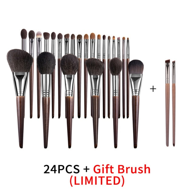 OVW Natural Makeup Brushes Set Eyeshadow Make Up Brush Goat Hair Kit for Makeup nabor kistey Blending  pinceaux maquillage